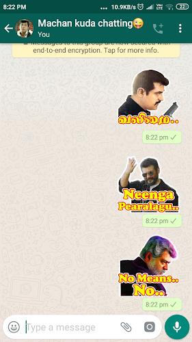 Tamil Stickers: WAStickerApps 螢幕截圖 2