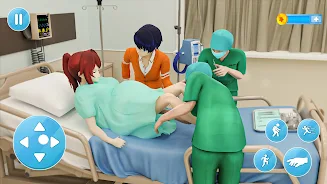 Pregnant Mommy Anime Girl Game Schermafbeelding 3