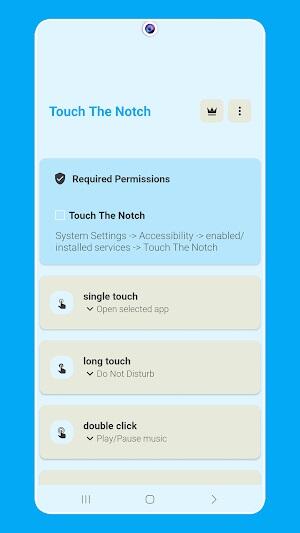 Коснитесь последней версии Notch Mod Apk