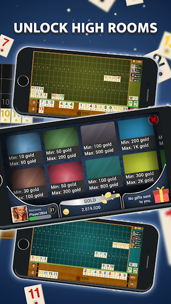 Rummy - Offline Board Game Mod 螢幕截圖 2