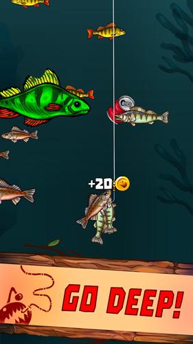 Fishing: Mutant Fish Zone! Screenshot 1