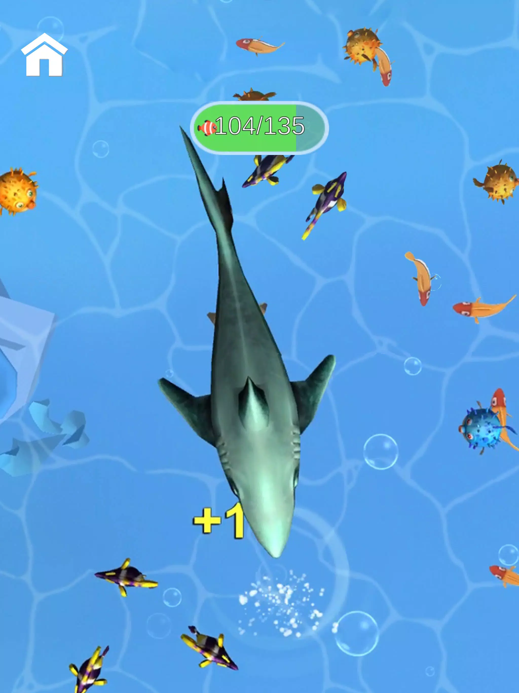 Shark Frenzy 3D Captura de pantalla 1