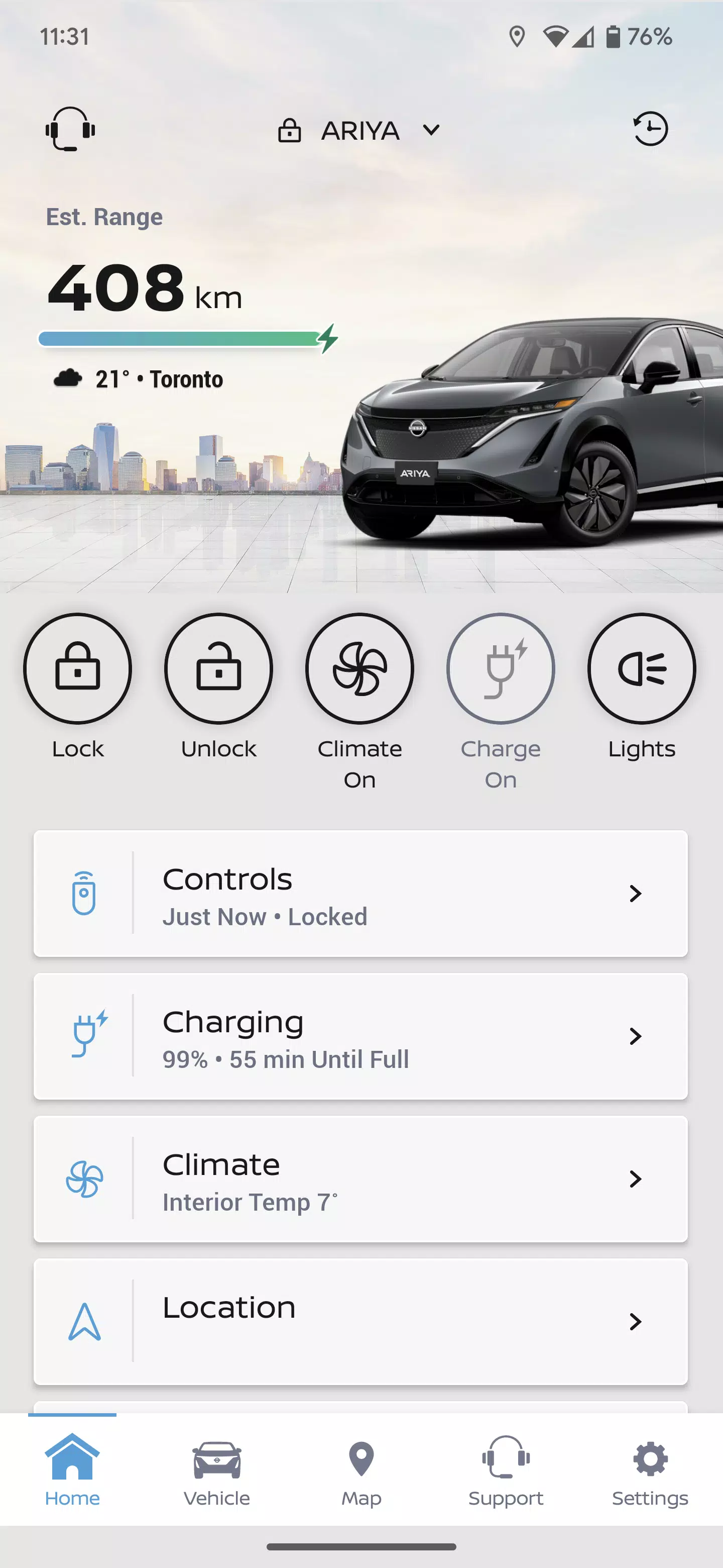 MyNISSAN Canada Screenshot 0