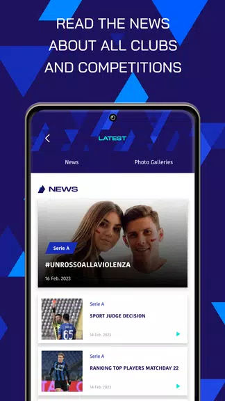 Lega Serie A – Official App ဖန်သားပြင်ဓာတ်ပုံ 2