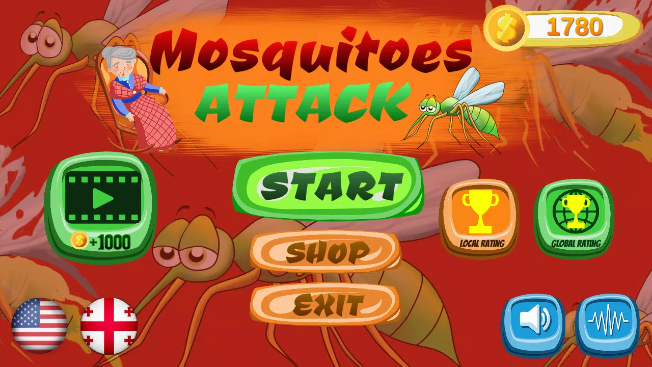 Mosquitoes Attack ဖန်သားပြင်ဓာတ်ပုံ 0