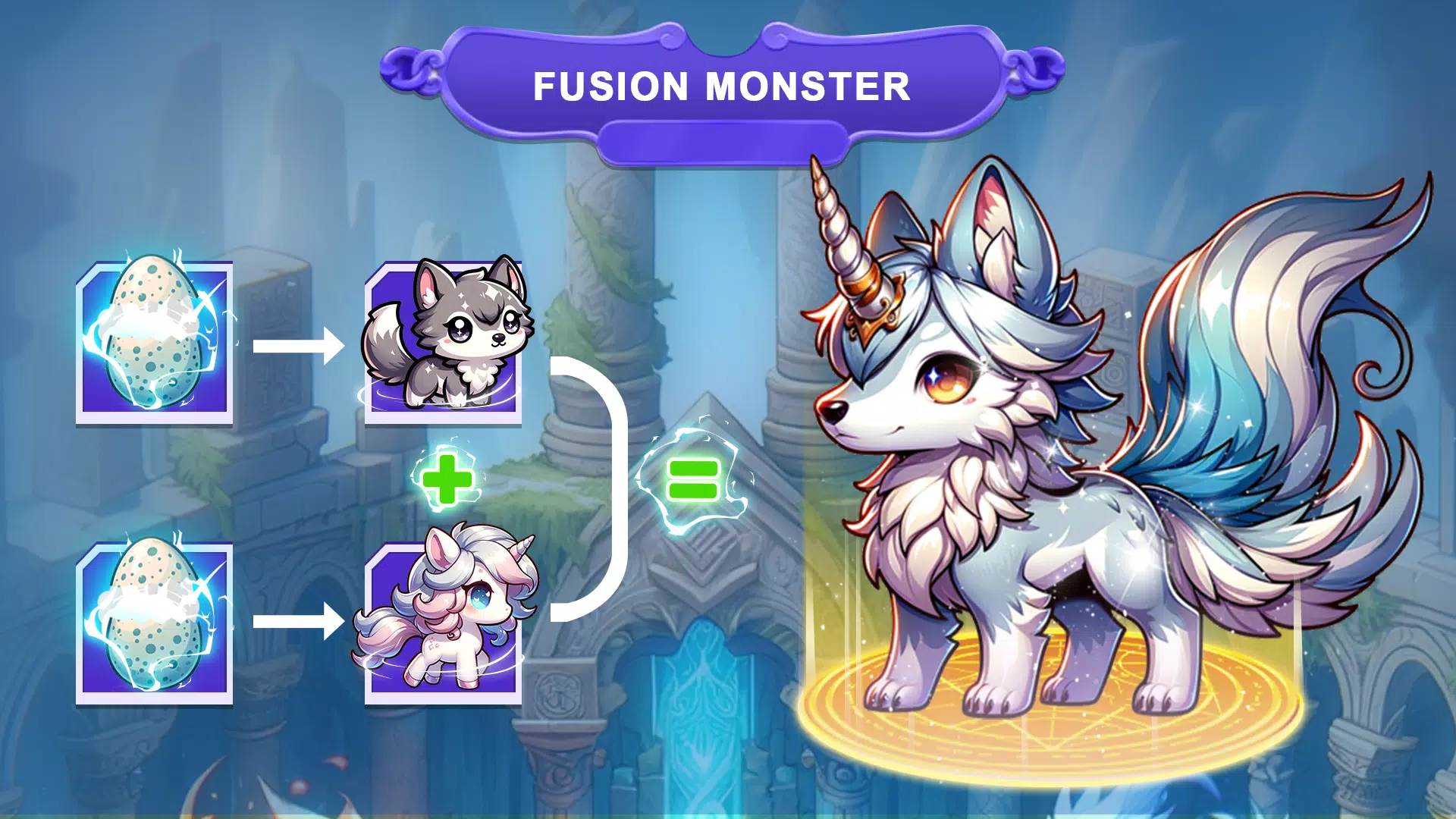 Master Fusion : Monster War 螢幕截圖 3