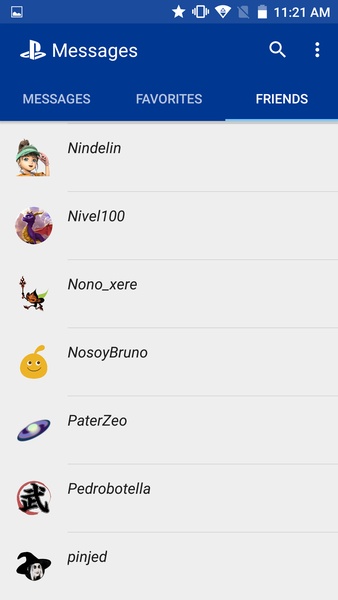PS Messages Captura de pantalla 3