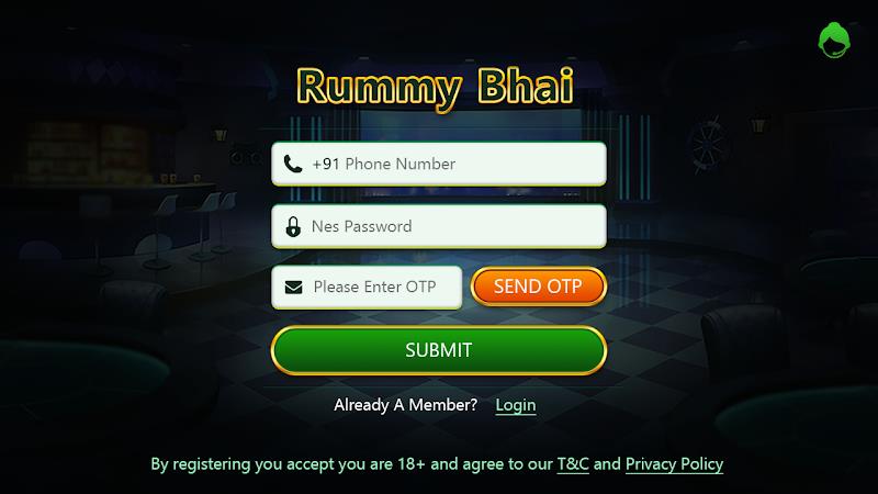 Rummy Bhai: Online Card Game Tangkapan skrin 1