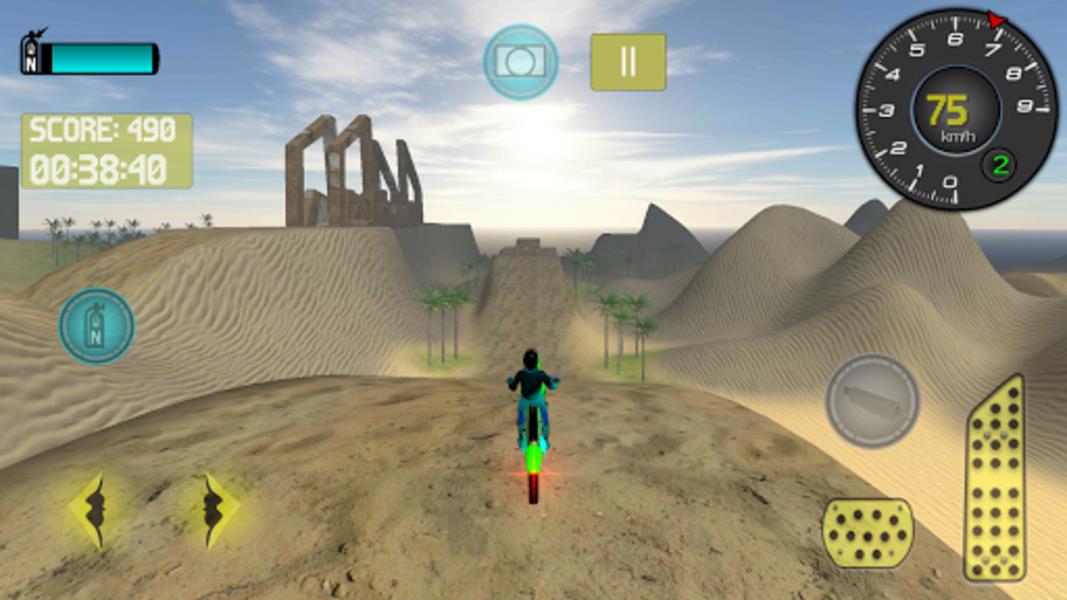 Motocross Desert Simulator ภาพหน้าจอ 2