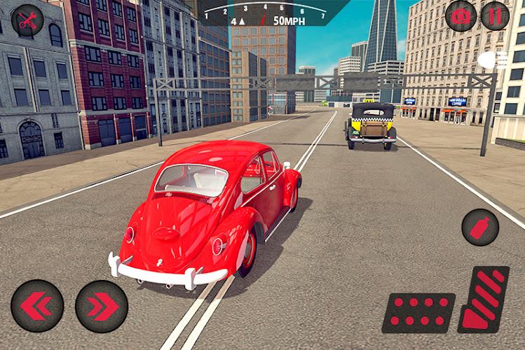 Classic Car Driving: Car Games ภาพหน้าจอ 0