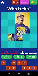 Schermata WWE Guess The Wrestler Game 2