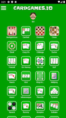 Schermata CardGames.io 0
