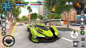 Lamborghini Game Car Simulator Schermafbeelding 2