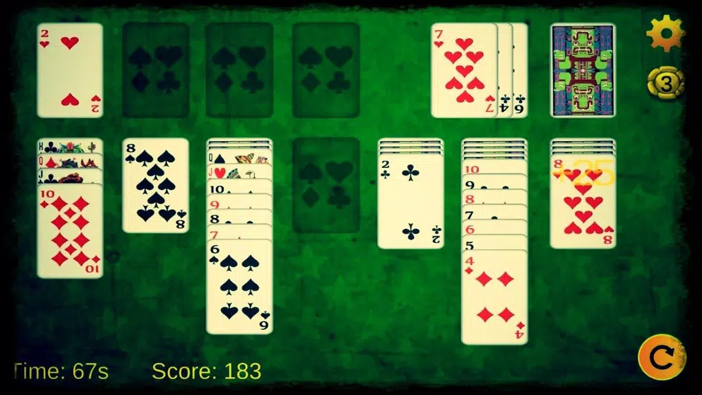 Mega Solitaire Card Game Screenshot 1