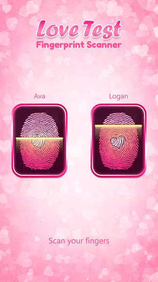 Love Compatibility Test Fingerprint Captura de pantalla 0