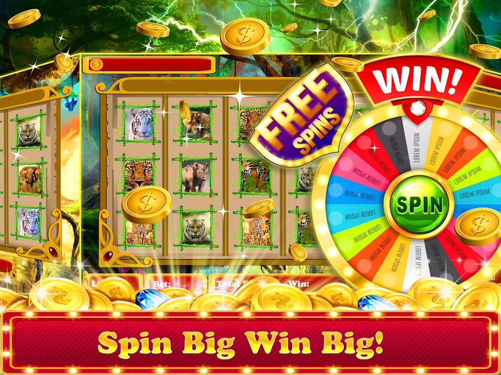 Schermata Fun House Slots: Epic Jackpot Casino Slot Machines 1