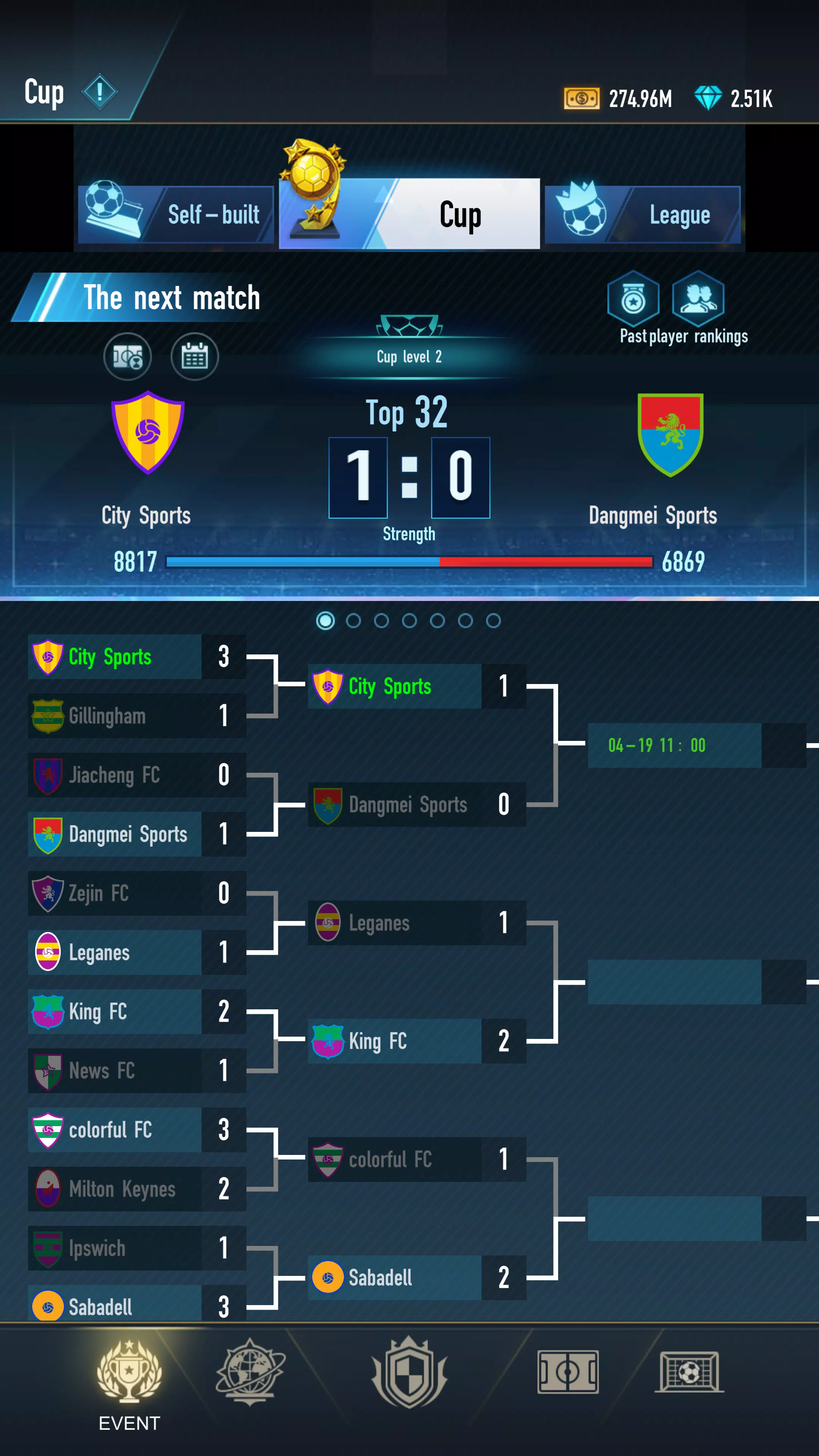 Football Career - Soccer games应用截图第1张