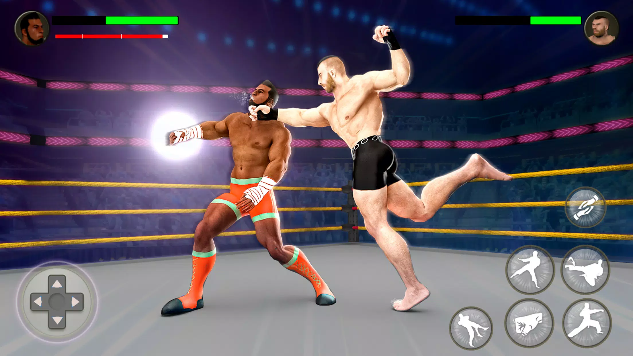 PRO Wrestling Fighting Game Captura de tela 1