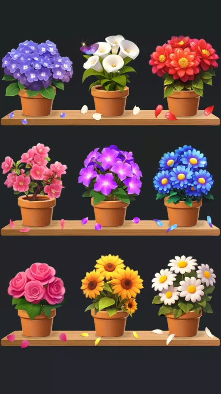 Floral Sort 3D 螢幕截圖 1