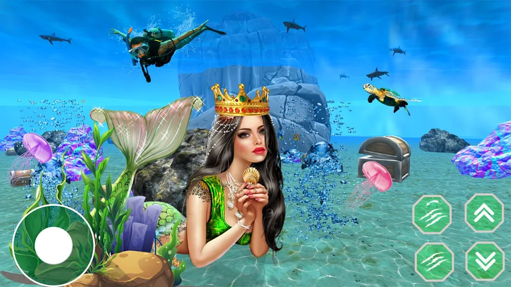 Schermata Mermaid Princess simulator 3D 1