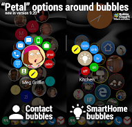 Schermata Bubble Cloud Widgets + Folders 3