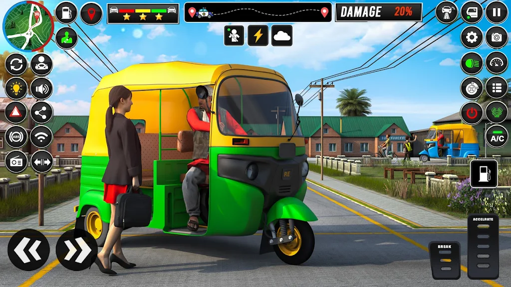 US Auto Rickshaw: Driving Game应用截图第1张