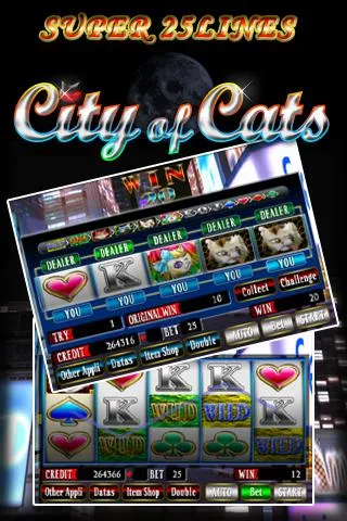 SUPER 25LINES CITY OF CATS ภาพหน้าจอ 0