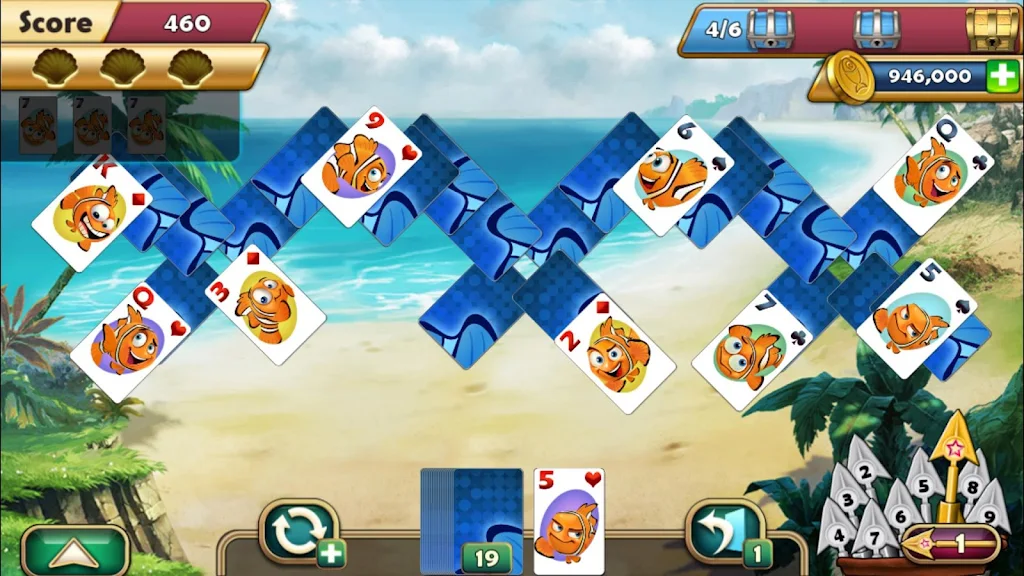 Seagirt Solitaire Screenshot 2