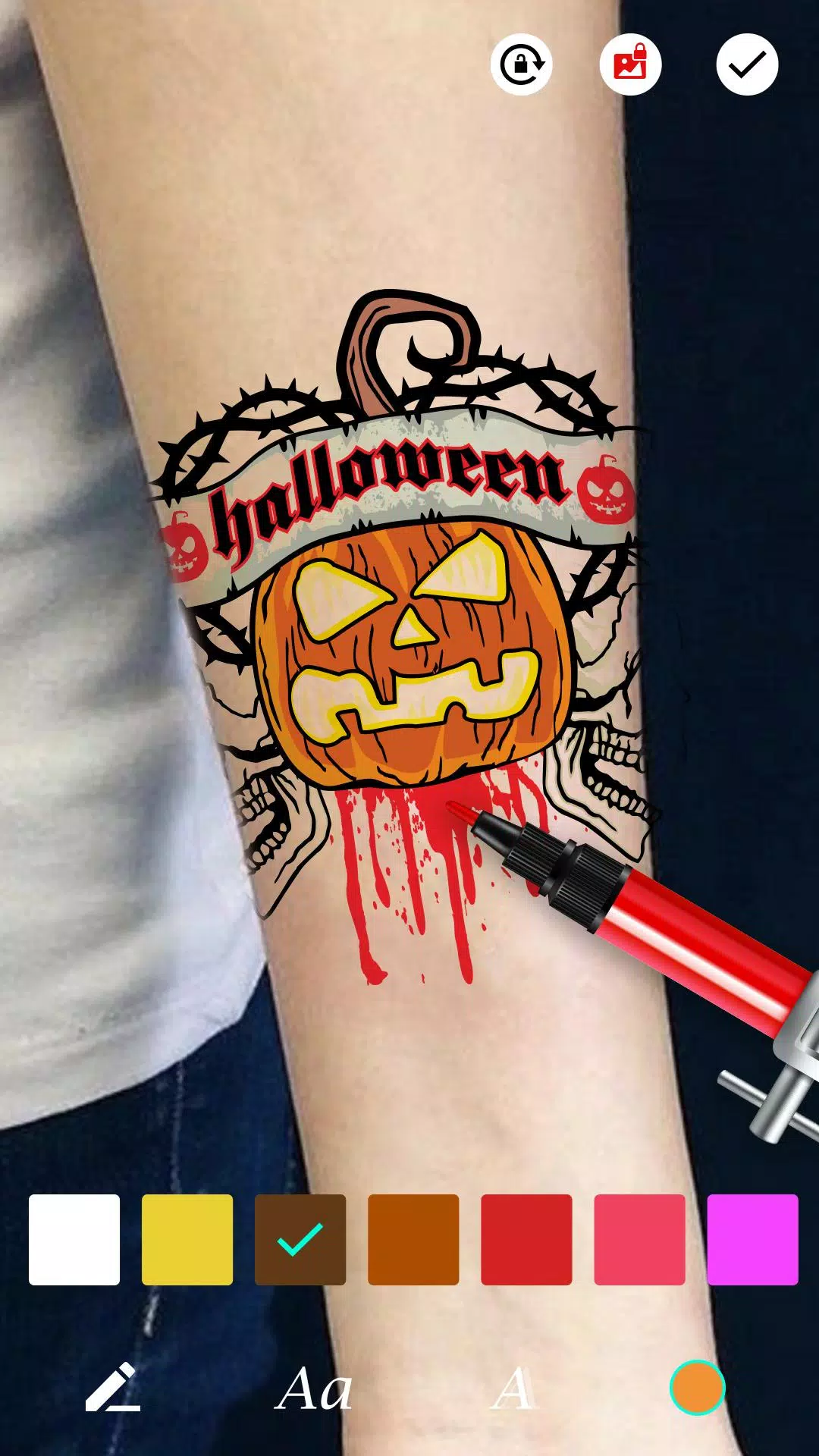 Tattoo Maker Captura de tela 1