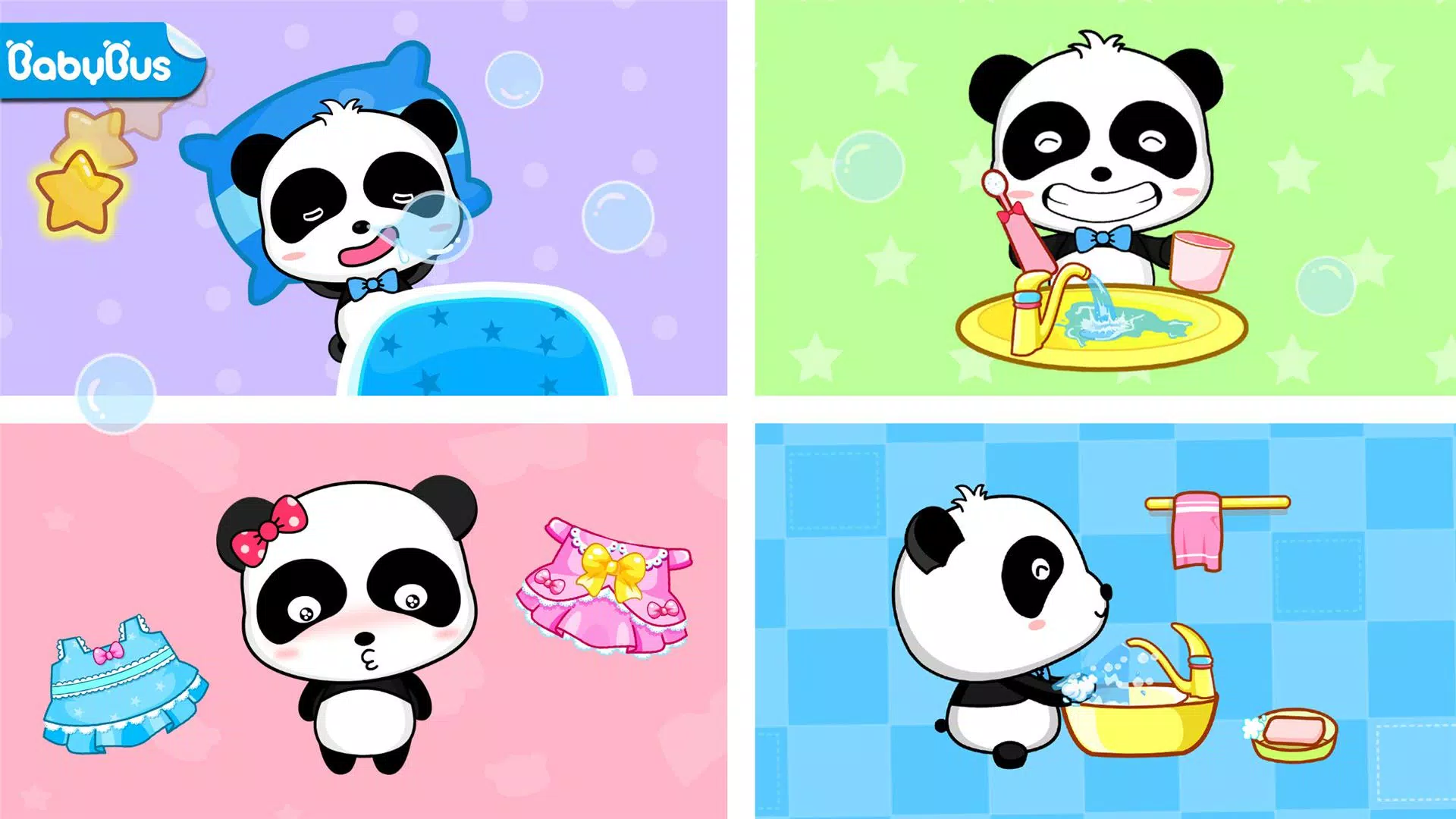 Schermata Baby Panda’s Daily Life 0