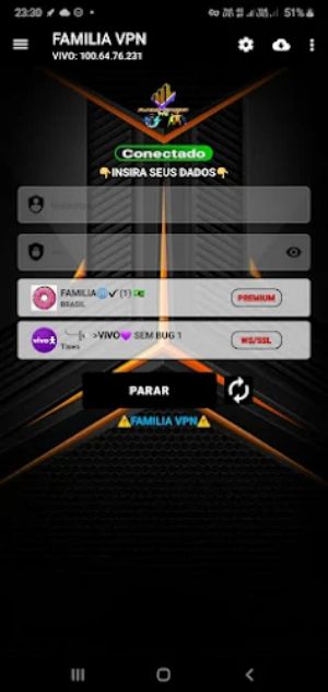 Família VPN Tangkapan skrin 0