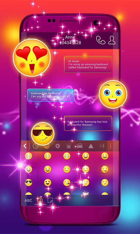 Keyboard Theme for Samsung স্ক্রিনশট 1
