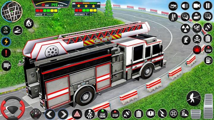 Firefighter: FireTruck Games Screenshot 2