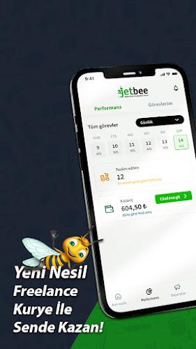 Jetbee -  Kurye Uygulaması ภาพหน้าจอ 0