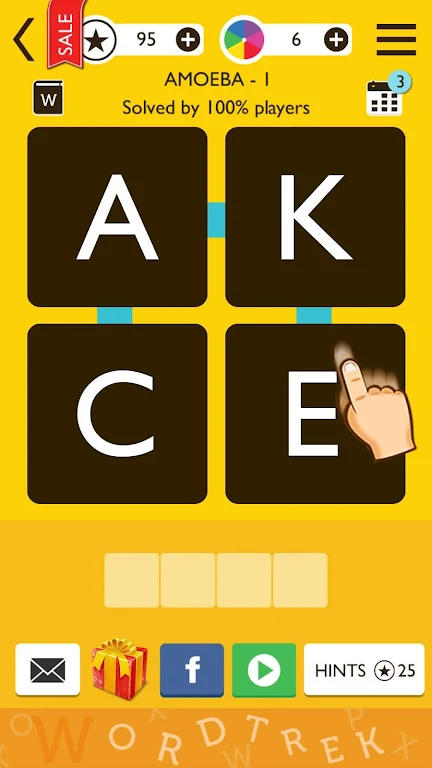 Word Trek - Word Brain streak  Screenshot 2