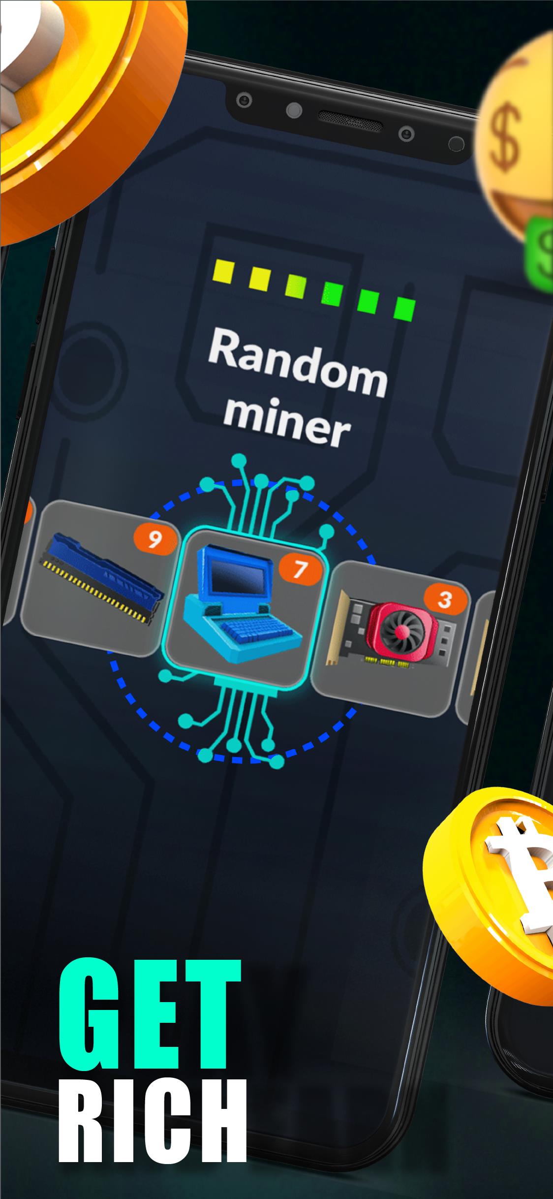 Merge Crypto Miner: Earn Money Screenshot 1