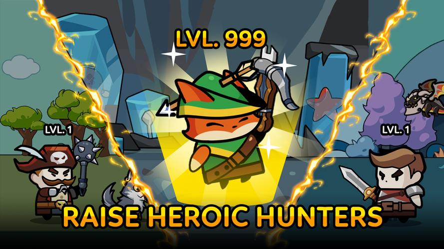 Hunter Empire: Idle Adventure ภาพหน้าจอ 1