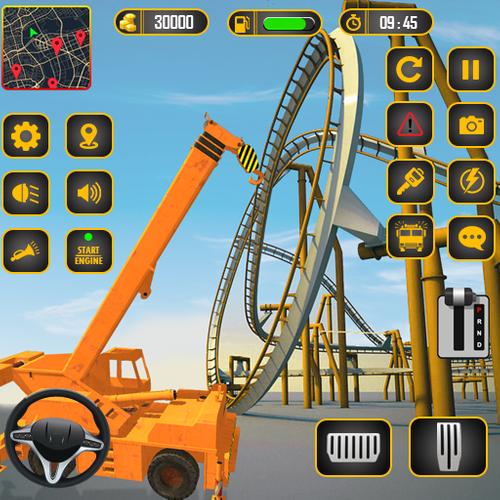 Roller Coaster Builder Game স্ক্রিনশট 0