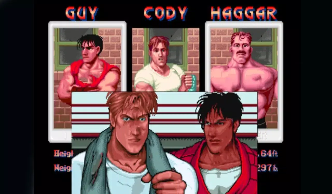 Final fight arcade game 1989 螢幕截圖 1