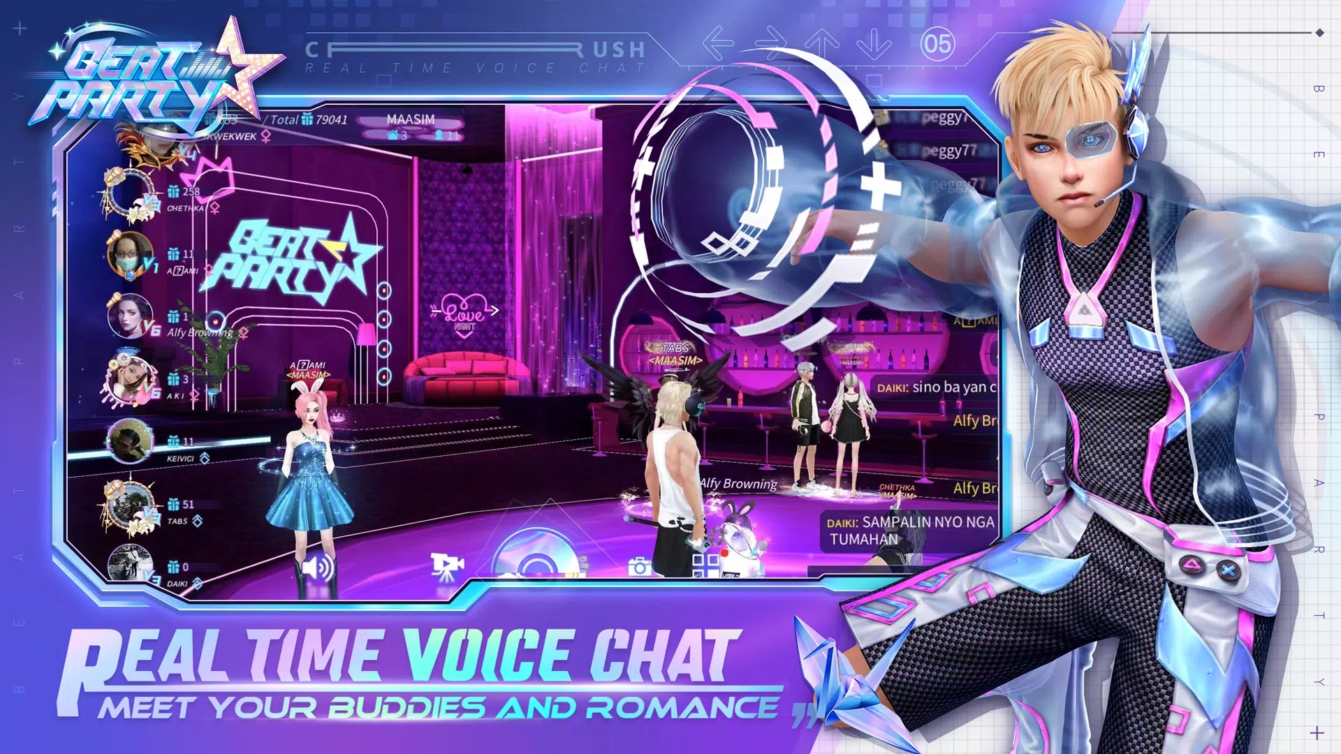 Beat Party EN:sweet musicdance Ảnh chụp màn hình 0