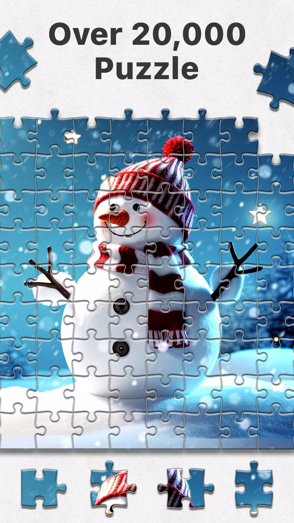 Christmas Jigsaw - Puzzle Game Ekran Görüntüsü 1