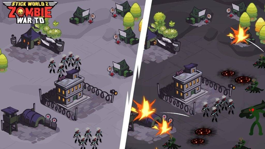 スティックワールドZ：新しいAndroid Tower Defenseゲーム