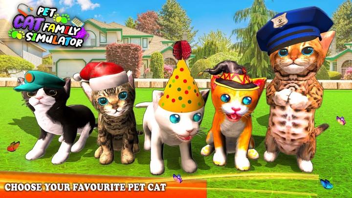 Pet Cat Simulator Cat Games 螢幕截圖 3