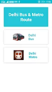 Delhi Bus & Delhi Metro Route Screenshot 0