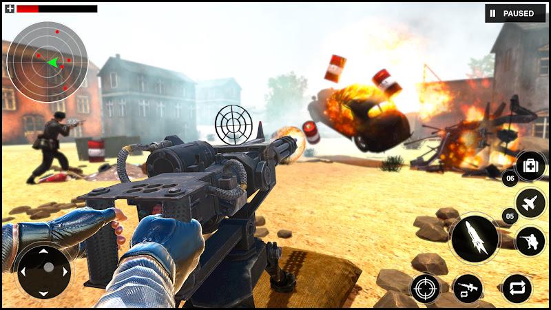 Gunner World War: WW2 Gun Game ภาพหน้าจอ 2