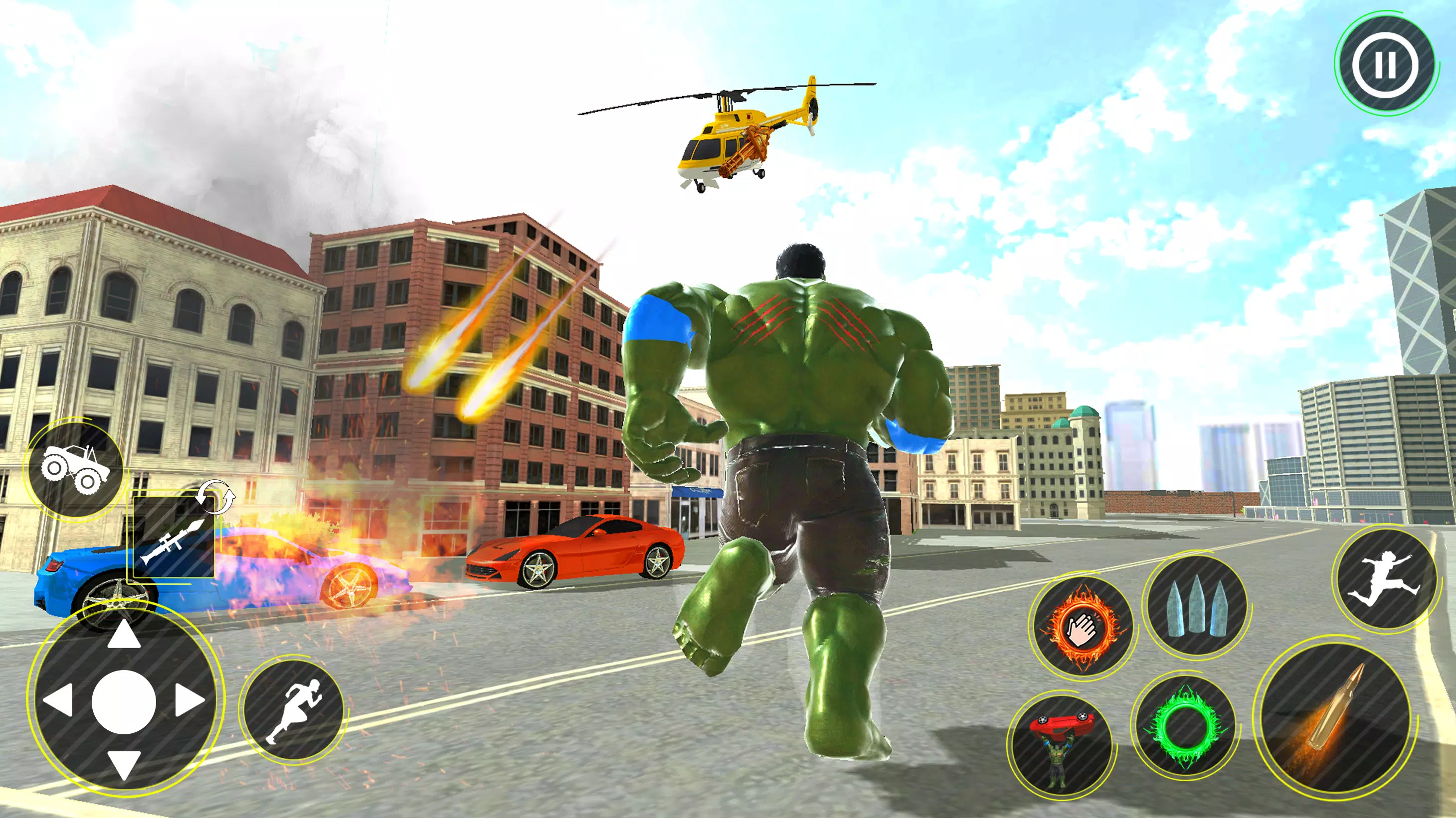 Incredible Monster Hero 3D War应用截图第0张