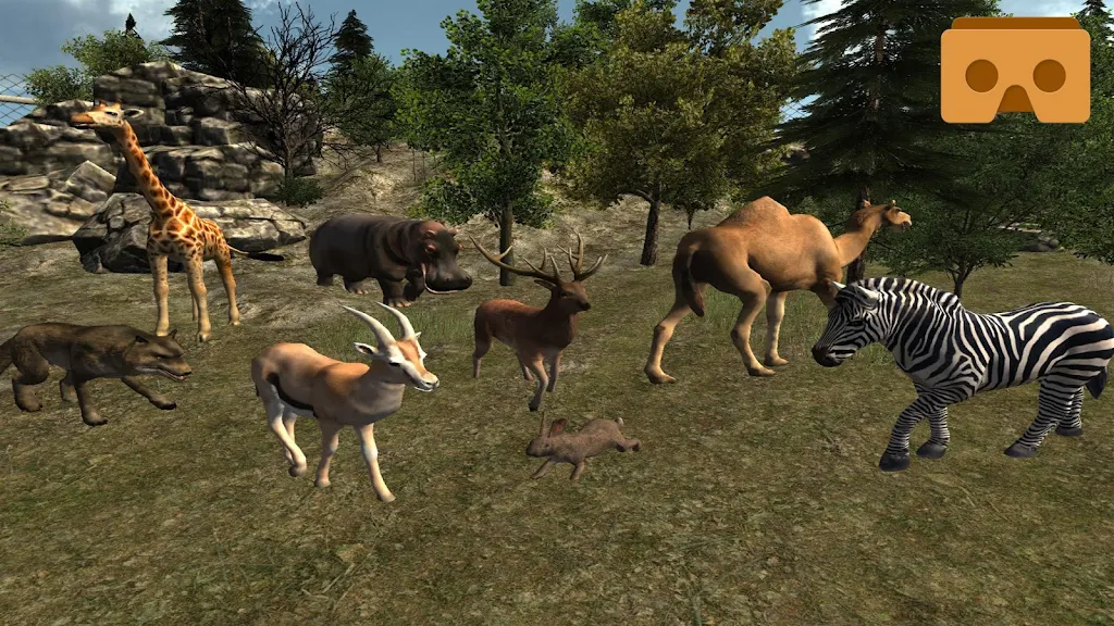 VR Virtual Zoo 3D ภาพหน้าจอ 2