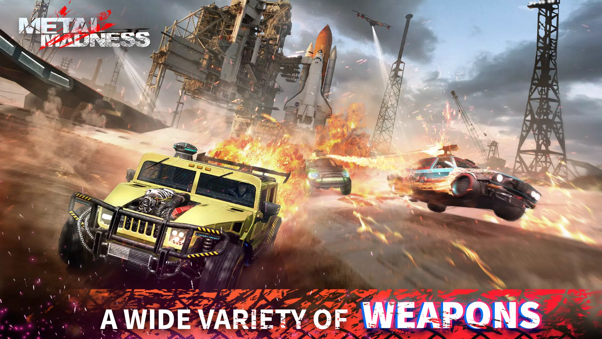 Metal Madness: PvP Car Shooter 螢幕截圖 0