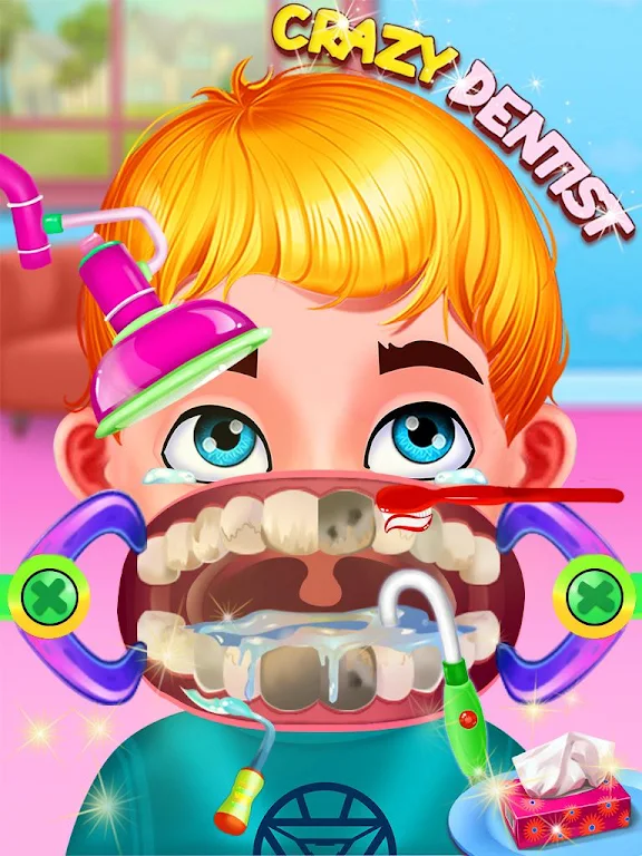 Mouth care doctor dentist game Zrzut ekranu 2