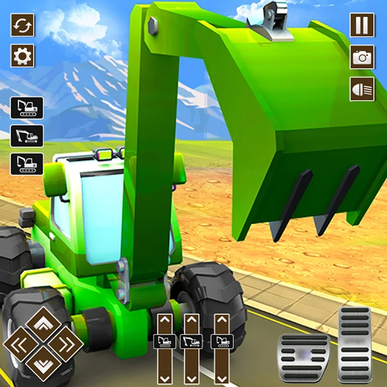 Construction Excavator Sim 3D スクリーンショット 2